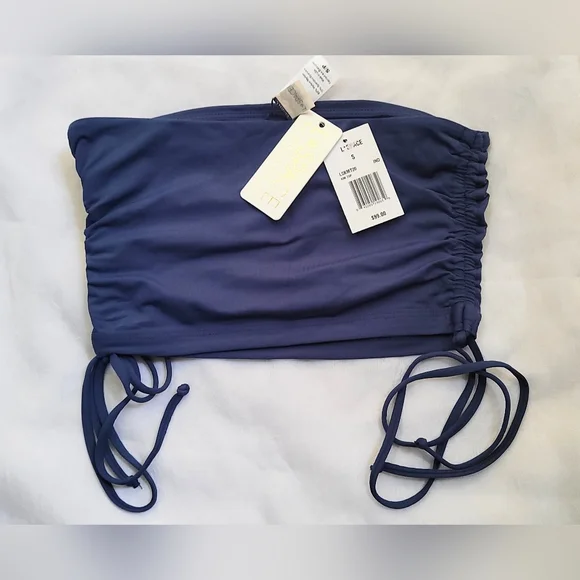 NWT! L*Space Women's Kim Blue Swim Top Size Small - Picture 4 of 5